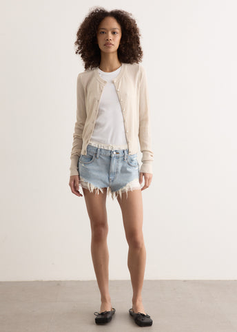 Pre-styled Cutoff Shorts