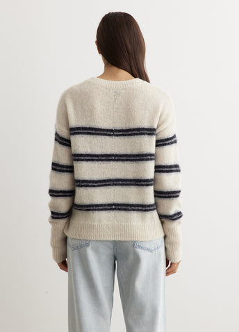 Kelly Stripe Long Sleeve Sweater