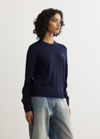 Bold Fox Head Patch Regular Jumper