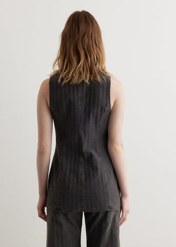 Biker Zip Vest