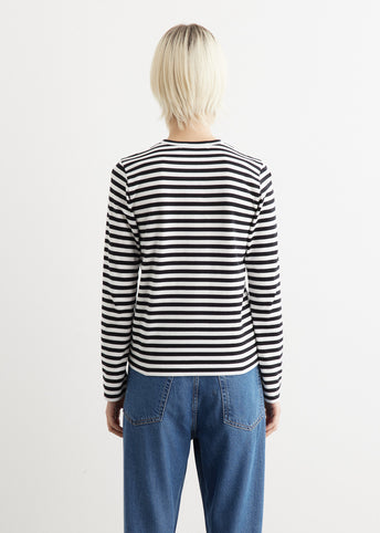 T163 Stripe Long-Sleeve T-Shirt