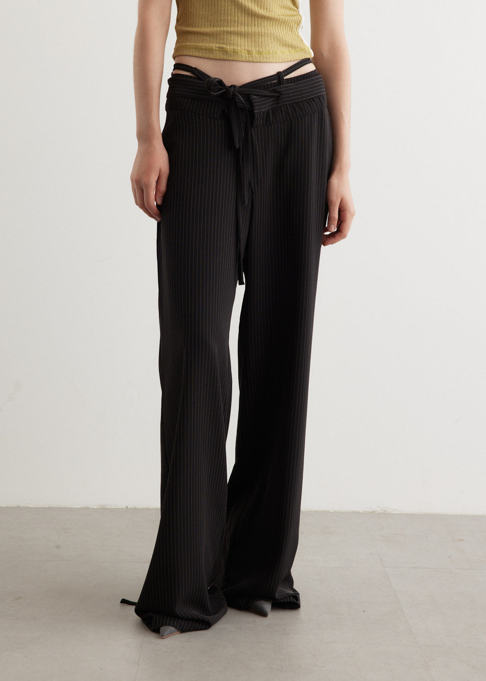 Double Fold Suit Trousers