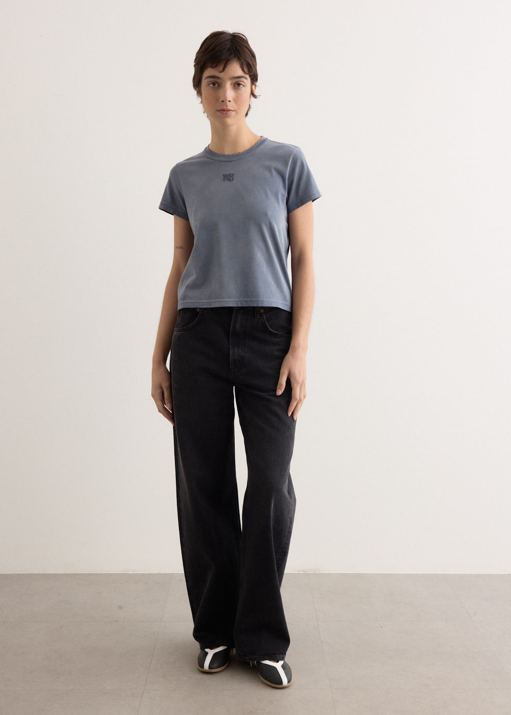 Essential Jersey Shrunken T-Shirt