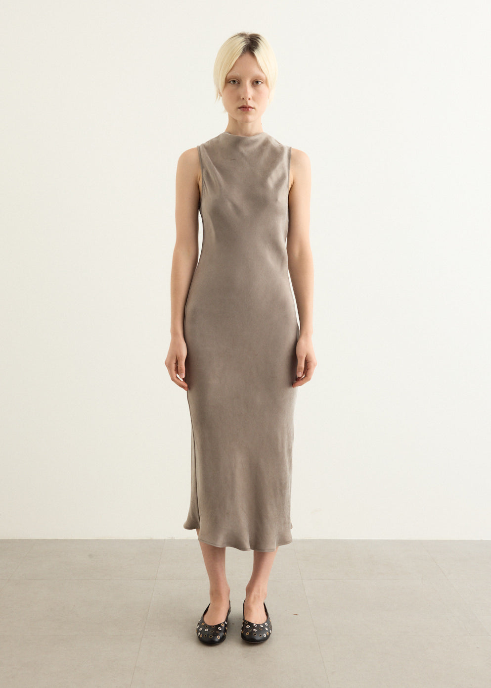 Infinity Cowl Neck Dress
