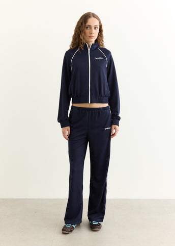 Serif Logo Retro Track Jacket
