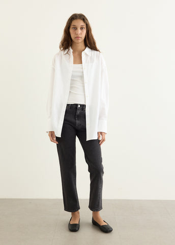 Twisted Seam Denim Jeans