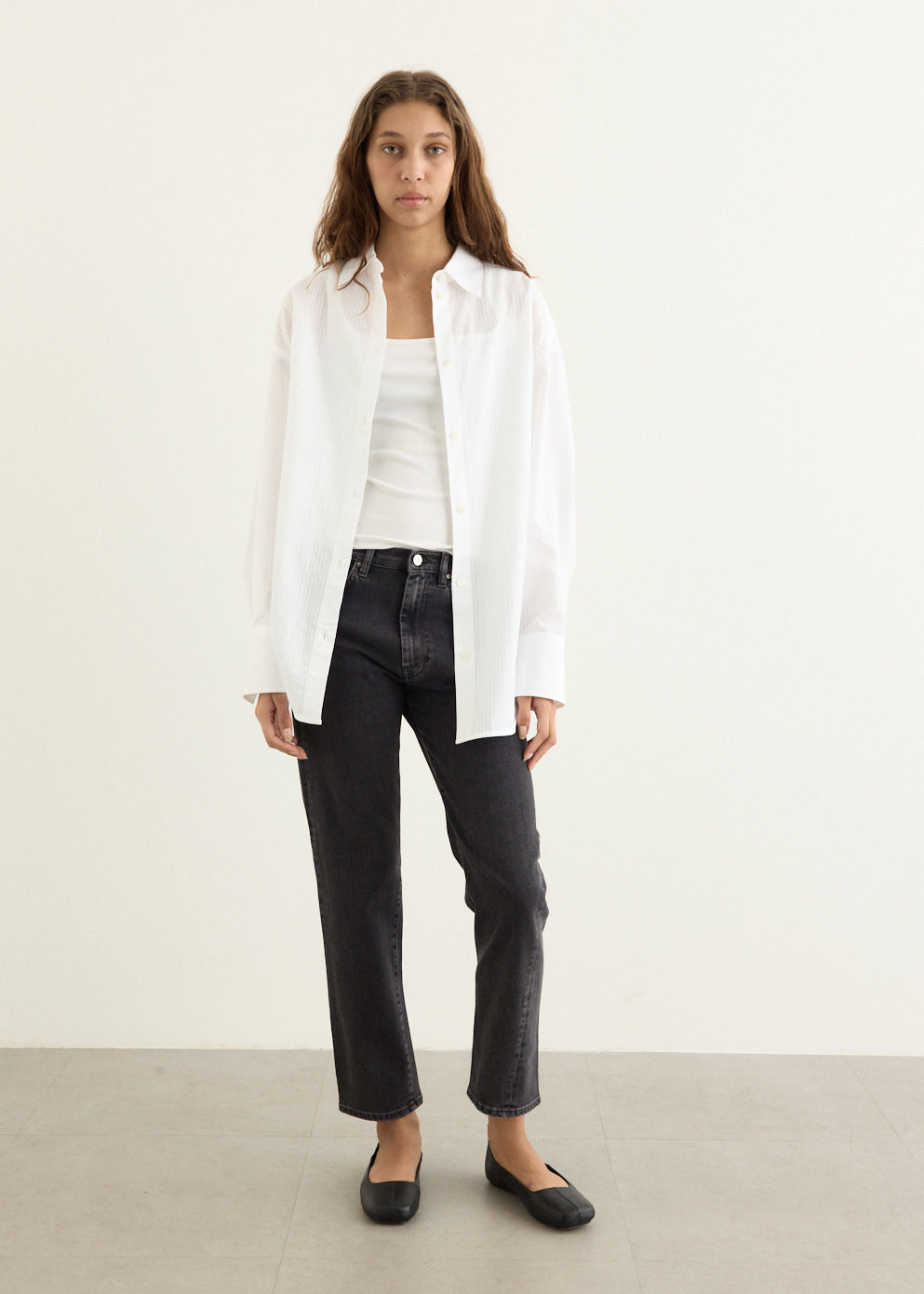 Twisted Seam Denim Jeans