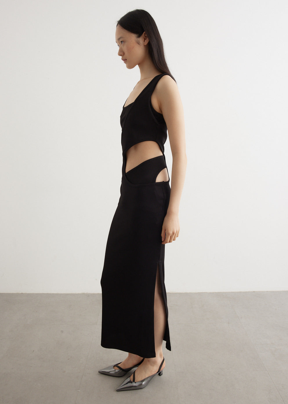 Overlapped Tank Dress