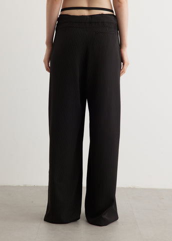 Double Fold Suit Trousers