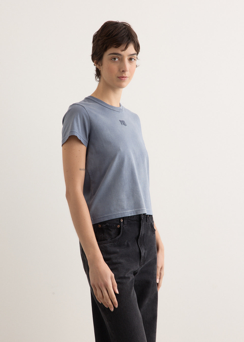 Essential Jersey Shrunken T-Shirt