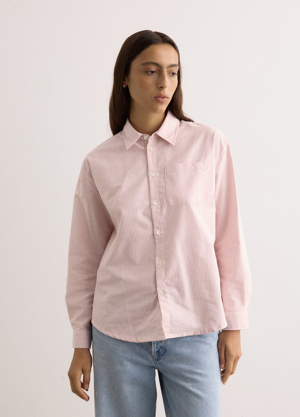 A.P.C. - Boyfriend Logo Shirt - Shirt,All Products : American Fashion Style Bags On Sale A.P.C. - Boyfriend Logo Shirt - Shirt,All Products : American Fashion Style Bags On Sale
