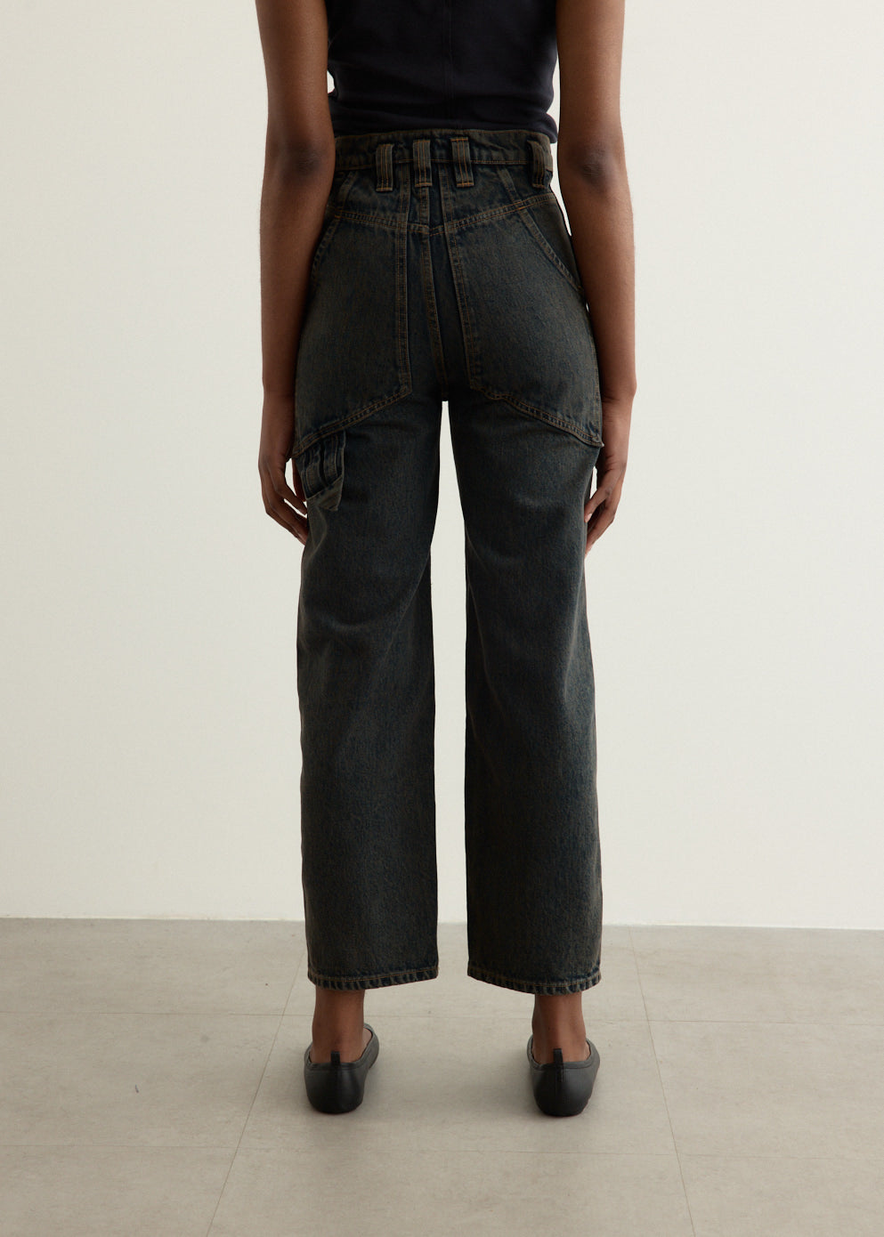 Double Knee Baggy Jeans