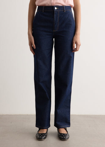 Straight Denim Jeans