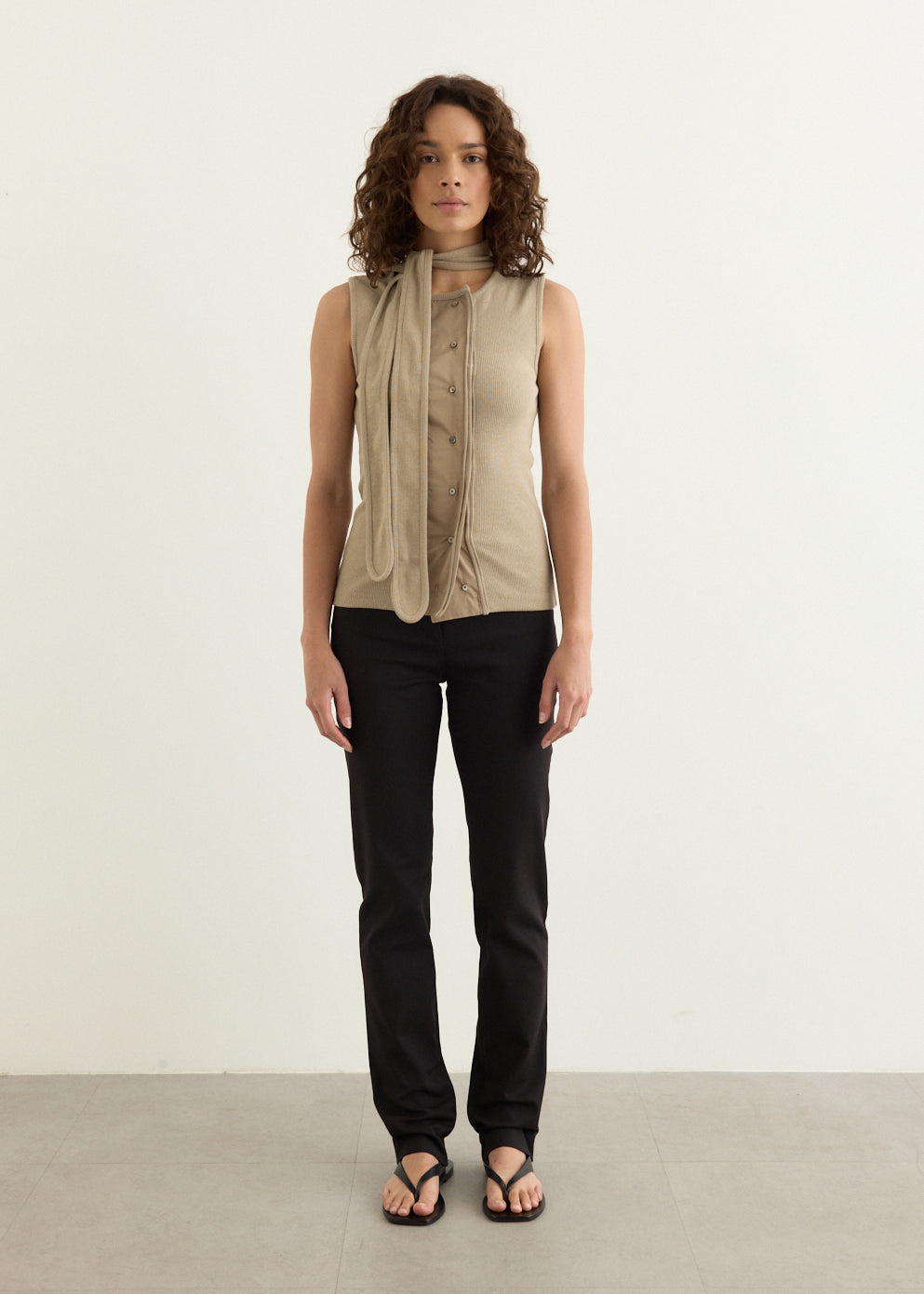 Asymmetrical Fitted Top