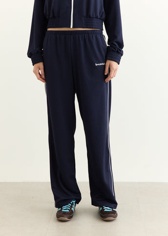 Serif Logo Retro Track Pant
