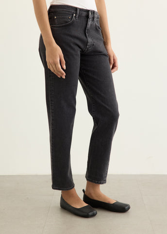 Twisted Seam Denim Jeans