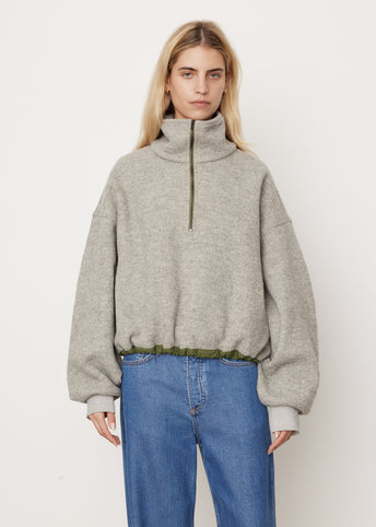 Woollen Popover Jacket