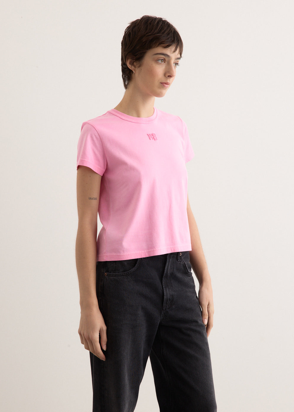 Essential Jersey Shrunken T-Shirt