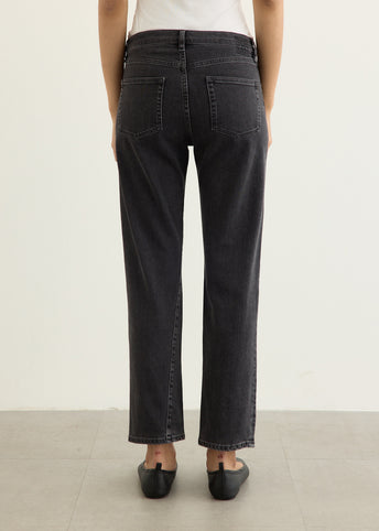 Twisted Seam Denim Jeans