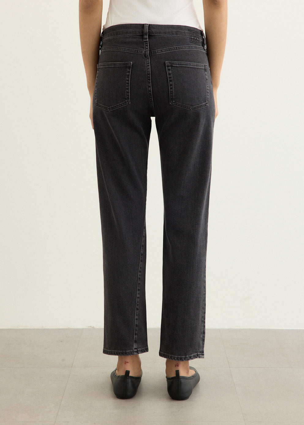 Twisted Seam Denim Jeans