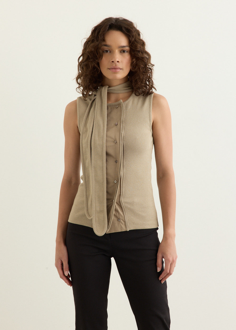 Asymmetrical Fitted Top
