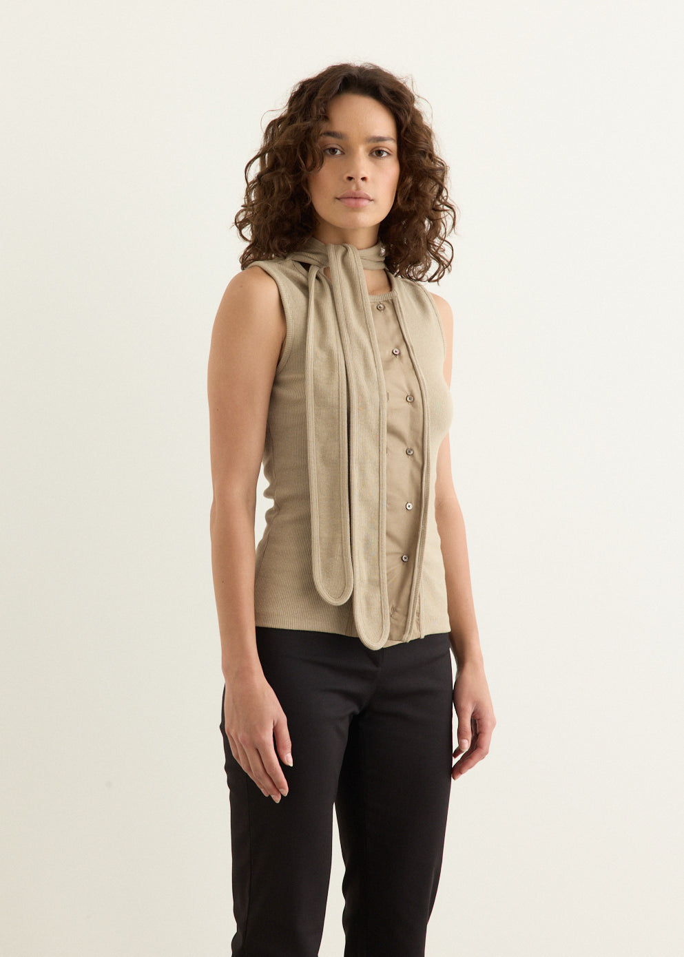 Asymmetrical Fitted Top