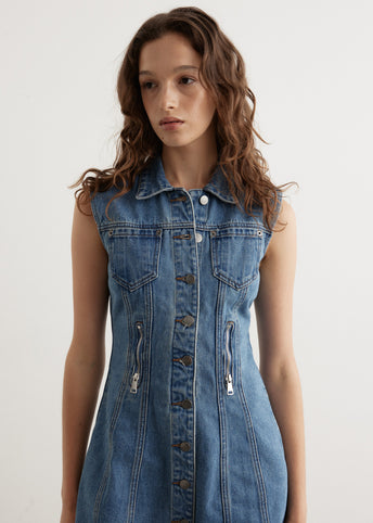 wynn hamlyn denim dress Dresses Wynn Hamlyn