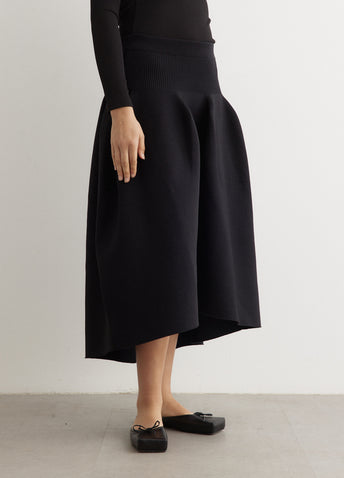 Pottery Glitter Rounded Hem Skirt