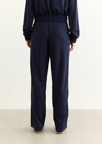 Serif Logo Retro Track Pant