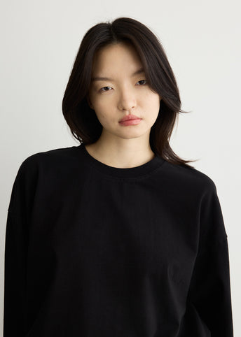 Drawstring Long Sleeve Top