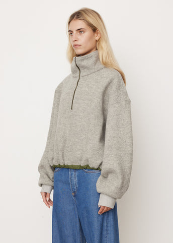 Woollen Popover Jacket