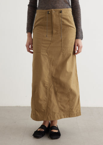 String Fatigue Skirt