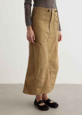 String Fatigue Skirt