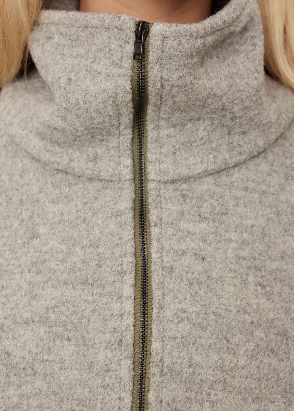 Woollen Popover Jacket