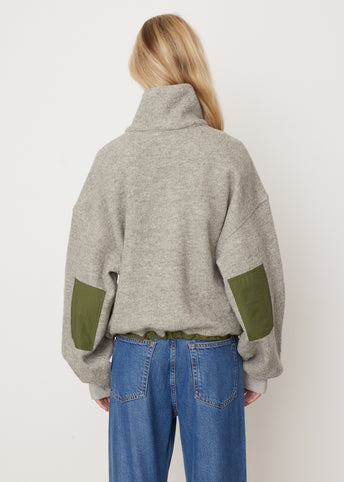 Woollen Popover Jacket