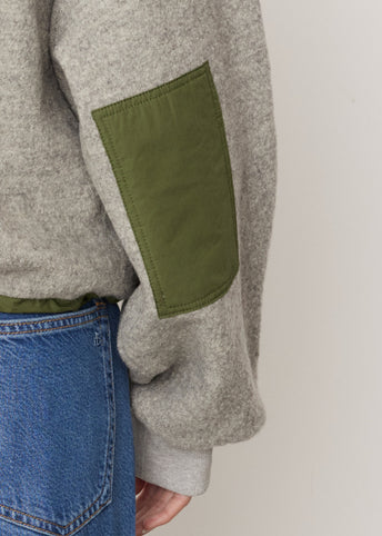 Woollen Popover Jacket