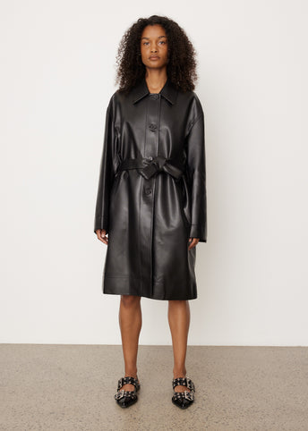 Leather Coat