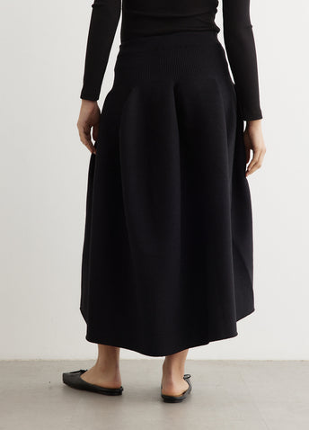 Pottery Glitter Rounded Hem Skirt