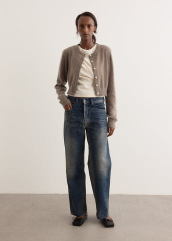 Fluffy Mohair Cardigan