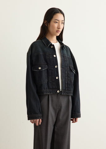 x 17end Short Trucker Jacket