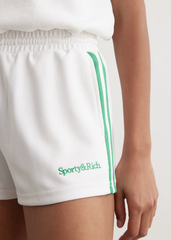 Serif Logo Embroidered Roller Shorts