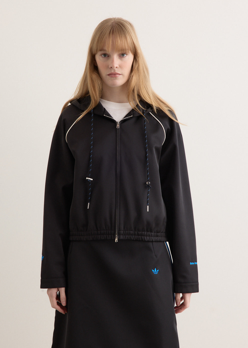 x Wales Bonner Satin Hood Track Top