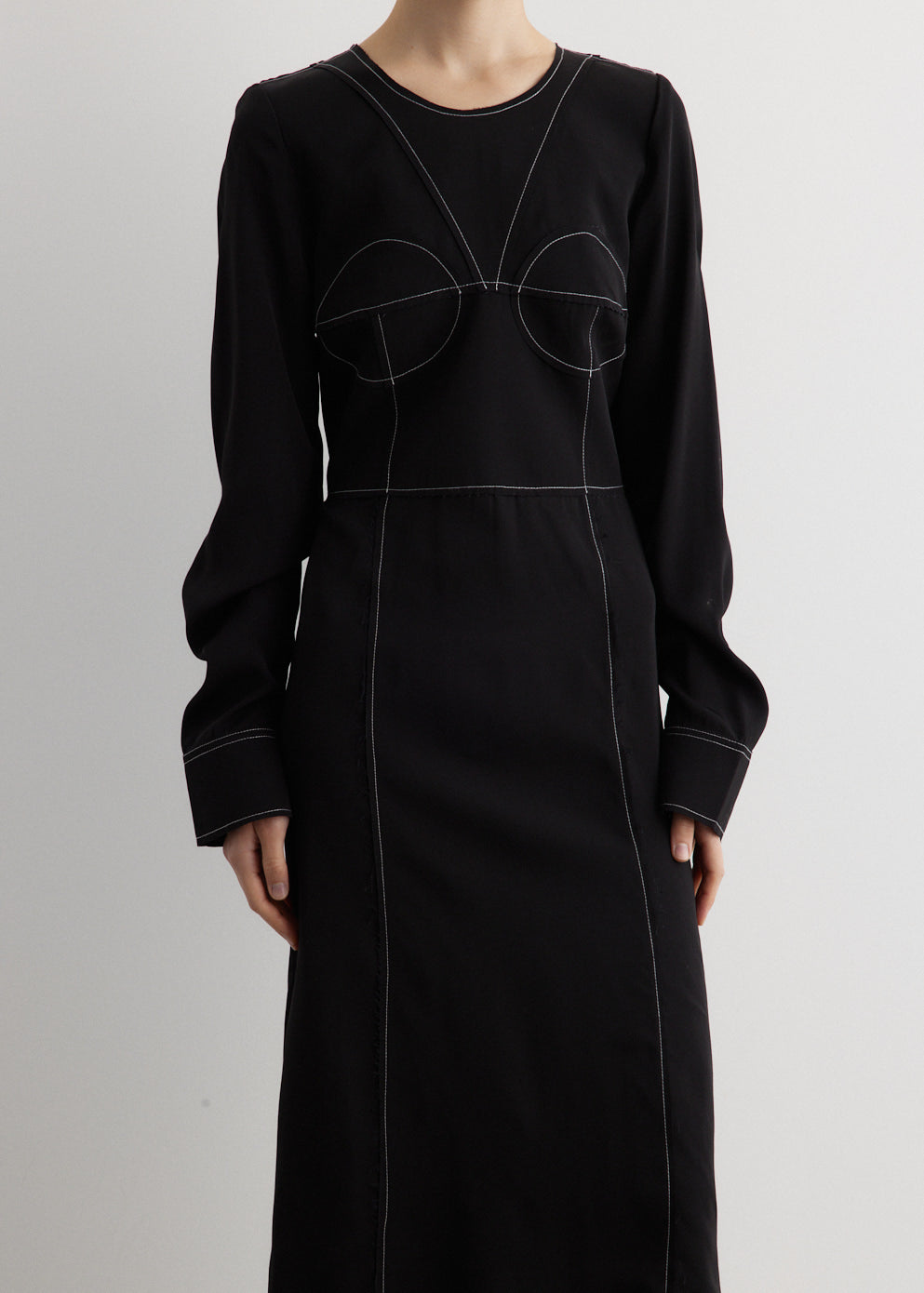 Padded Bustier Fit & Flare Midi Dress | Love, Bonito HK