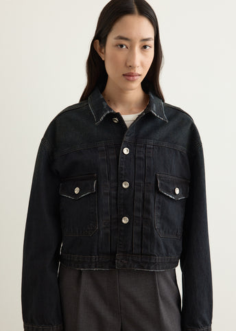 x 17end Short Trucker Jacket