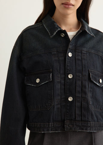 x 17end Short Trucker Jacket