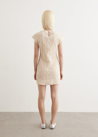 Shirred Cotton Dress