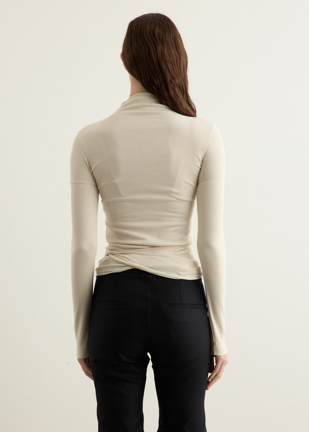 Button Up Wrap T-Shirt