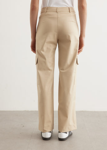 gimaguas ♥ AUDREY TROUSERS /追跡付 Audrey Trousers Brown - Bottoms - Gimaguas
