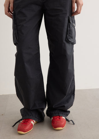 Washed Cotton Twill Pants