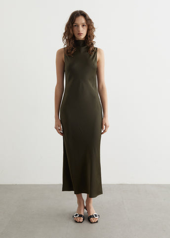Infinity Cowl Neck Dress